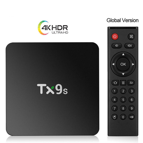 Tx9s Media  Player Abs Material Android Smart Network Tv Box With Remote Control 2+8G_European stan K484-PEL_0HSBVNTO
