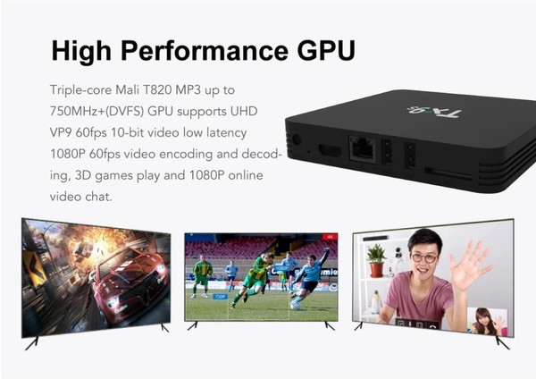 Tx9s Media  Player Abs Material Android Smart Network Tv Box With Remote Control 2+8G_European stan K484-PEL_0HSBVNTO