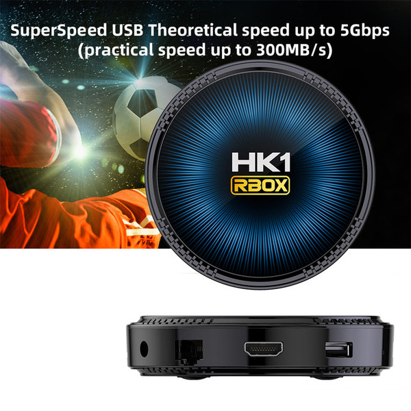 Smart TV Box Hk1rbox W2 Android 11 Media Player Dual-band Wifi Bluetooth Smart Set Top Box US Plug K484-PEL_0N01I72H
