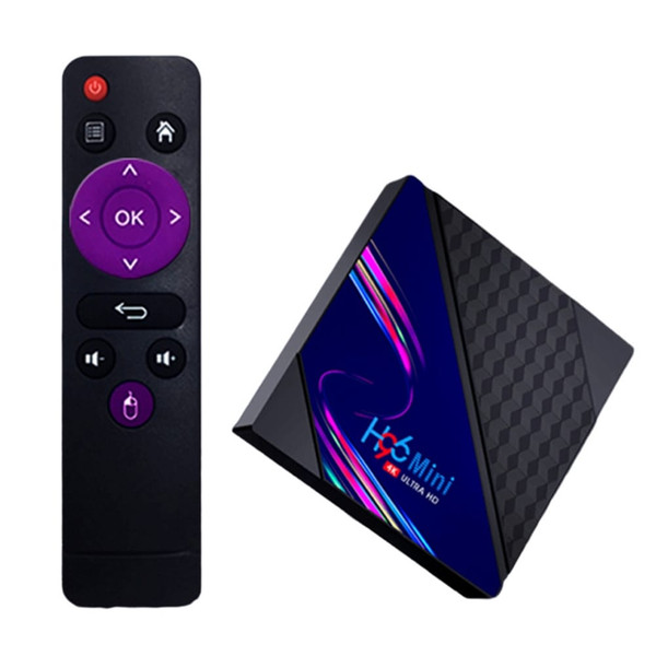 H96 Mini V8 Rk3228a 4k Smart Tv Box with Infrared Remote Control Support 1080p Wifi Quad Core AU Pl K484-PEL_0Q13Z8WX