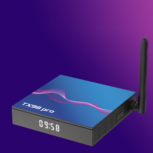 Tx98 Pro Set-Top Box H618 for Android 12.0 Wifi 6 Bluetooth 5.0 Smart Tv Box HD Media Player EU Plu K484-PEL_0Q1CICAM