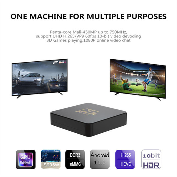 D9q Set-top Box S905 1.5ghz Quad-core Arm Clear 4k Hdr android 11 2.4g Wifi High-speed D9 Network T K484-PEL_0OURKJB2