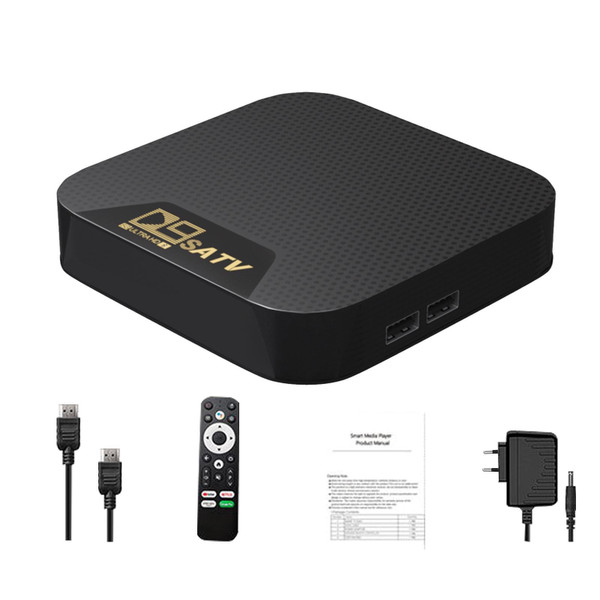 D9S 4k Media Player Arm Cortex-A53 Quad Core Cpu Mali-450 750mhz Gpu TV Box Smart Digital Player Se K484-PEL_0QZB4GSO
