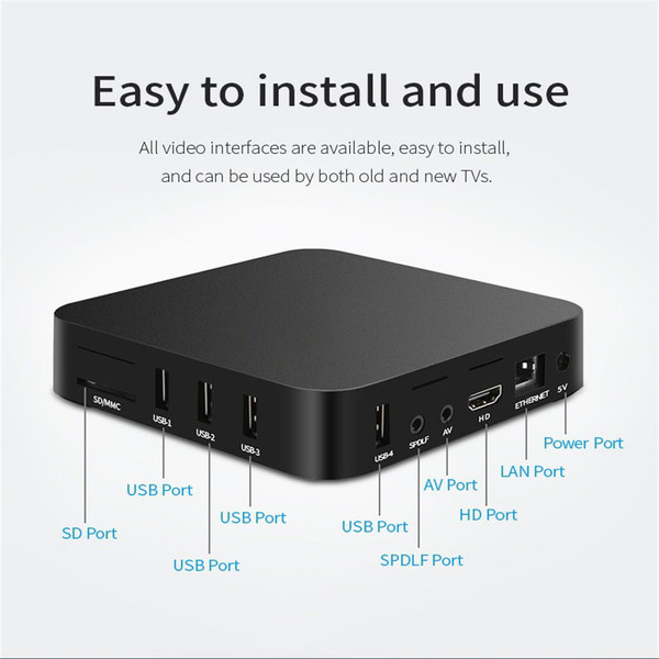 Mxq Pro Tv Box 4k 5g android 10 HD Player D9 Pro Internet Tv Box Mx 9 Set Top Box Black 4+32G US Pl K484-PEL_0OV3SI3J