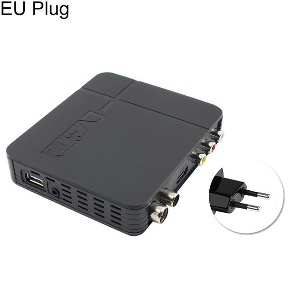 Mini HD DVB-T2 K2 WiFi Terrestrial Receiver Digital TV Box with Remote Control  EU plug K484-PEL_07O9EZNC
