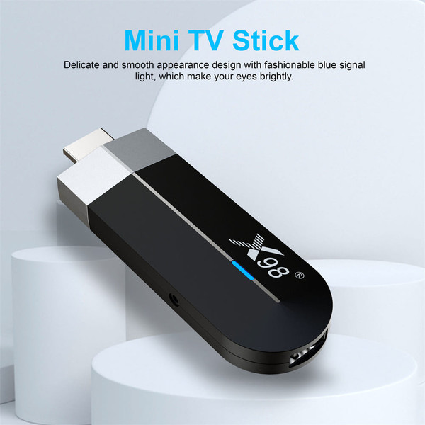 X98 S500 Smart TV Box Android 11 Amlogic S905y4 2.4g 5G Wifi 4k H.265 Hevc Bluetooth US Plug 2+16GB K484-PEL_0O3BDN1E