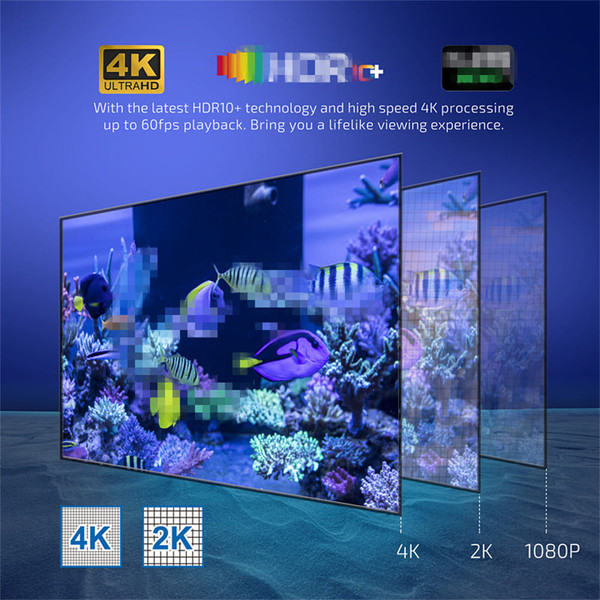 X98q Set Top Box S905w2 Android 11.0 Quad Core 2.4D 5G Dual Frequency Smart TV Box 4k Hd Network Me K484-PEL_0MPDQ51P