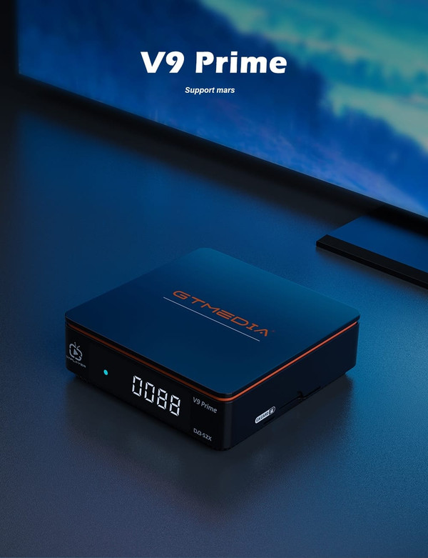 Gtmedia V9 Prime Satellite Receiver DVB-S/S2/S2X VCM/ACM/Multi-stream/T2-MI IKS Built-in 2.4g Wifi  K484-PEL_0OUJIHJS
