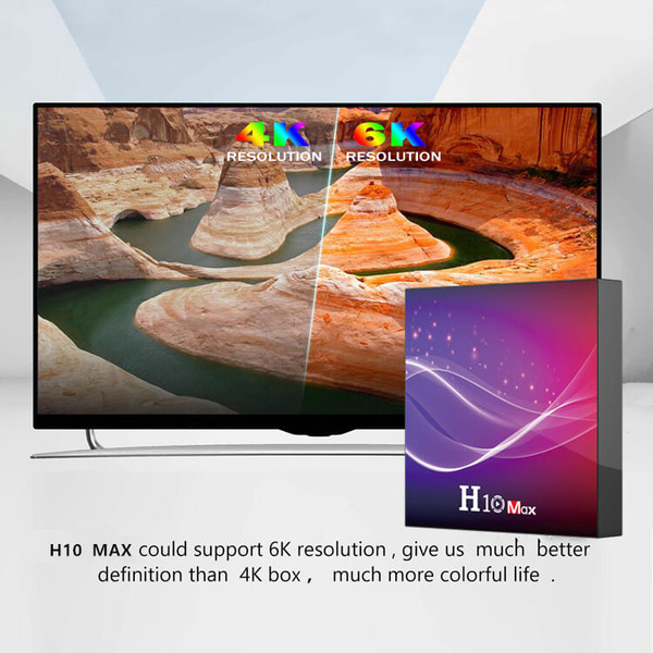 H10 Max H616 Tv Box  Smart Hd Network Player for Android 10.0 European plug K484-PEL_0HFMGI1M