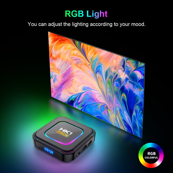 HK1 RBOX K8 4K Media Player RK3528 Quad Core 64-bit Cortex-A53 CPU TV Box Surround Sound Home Smart K484-PEL_0QI8SASL