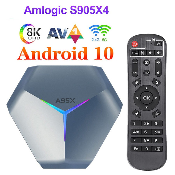 A95x F4 Tv Set-top Box No Accessories Video Signal Receiver 4GB+32GB K484-PEL_0J5XWR20