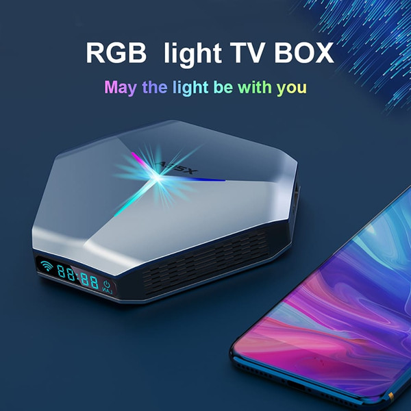A95x F4 Tv Set-top Box No Accessories Video Signal Receiver 4GB+32GB K484-PEL_0J5XWR20