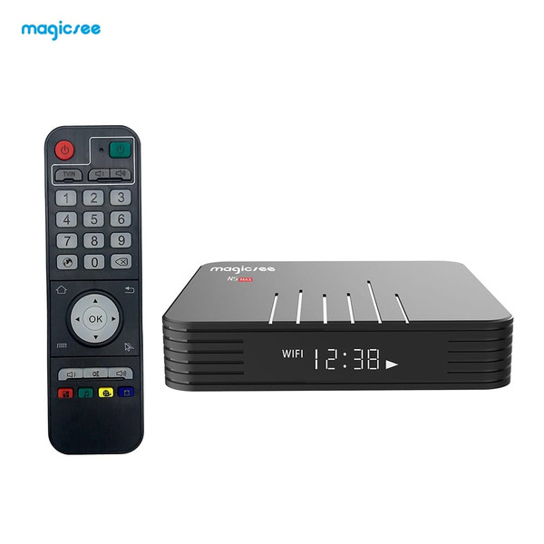 N5 Max Amlogic TV BOX S905X3 Android 9.0 4G 32G/64G Rom 2.4+5G Dual Wifi Bluetooth4.1 Smart Box 8K  K484-PEL_0FB7O20E