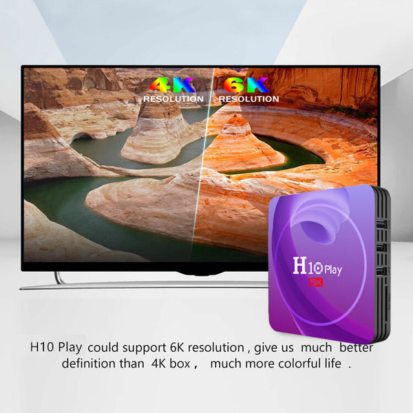 Allwinner H10 TV Box Hd Smart Network Player for Android 9.0 British plug K484-PEL_0HFOE09G