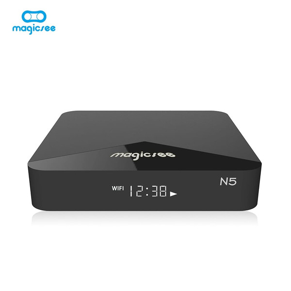 TV BOX N5 Android 9.0 TV BOX Amlogic S905X Quad-core 4K Resolution 2GB RAM 16GB ROM 2.4G 5G WiFi Se K484-PEL_0FB51IQ1