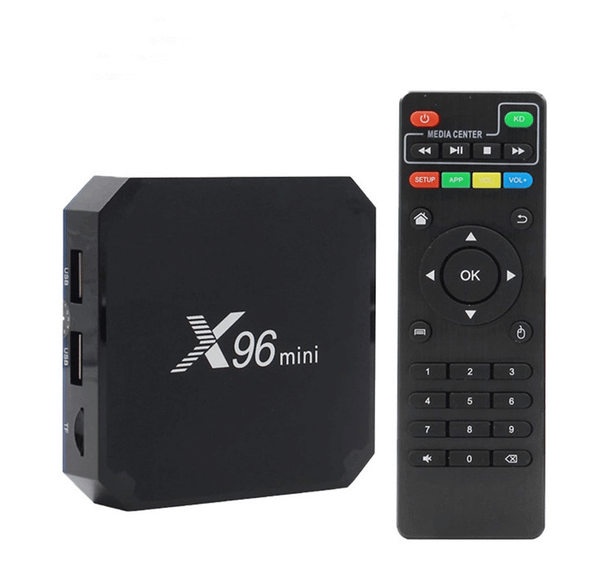X96Mini Android 11 Smart TV Box S905w2 Quad Core 2.4g 5.8g Wireless Wifi Media Player with RC Black K484-PEL_0OUYGGW1