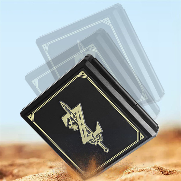 Game  Card  Storage  Box 12 Large + 12 Small Position Dust-proof Wear-resistant Protector Compatibl K484-PEL_0L6Y2KSL