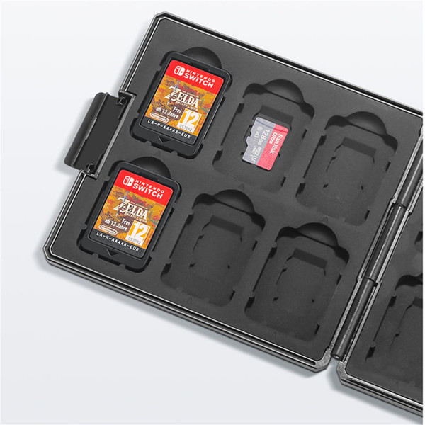 Game  Card  Storage  Box 12 Large + 12 Small Position Dust-proof Wear-resistant Protector Compatibl K484-PEL_0L6Y2KSL