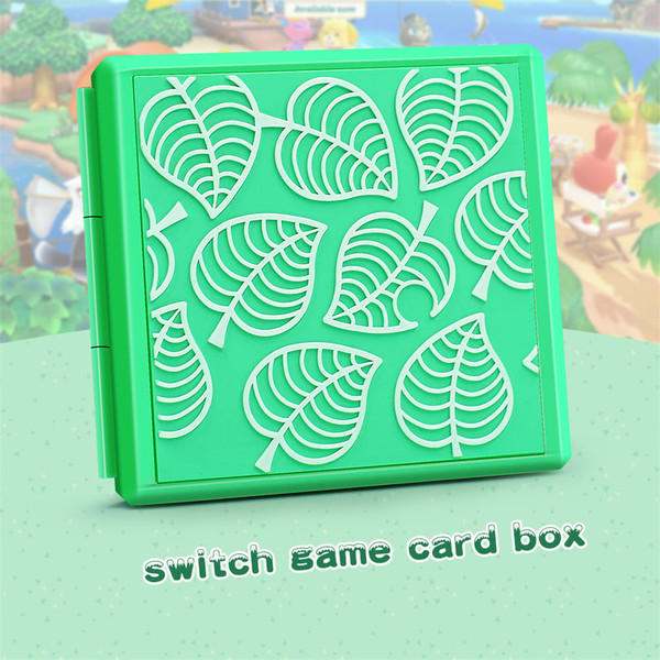 Game  Card  Storage  Box 12 Large + 12 Small Position Dust-proof Wear-resistant Protector Compatibl K484-PEL_0L6Y2KSL