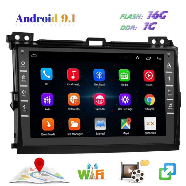 Car Radio Multimedia Player 8-inch Large-screen android Navigation Display for Toyota Land Cruiser  K484-PAU_0H6LVTND