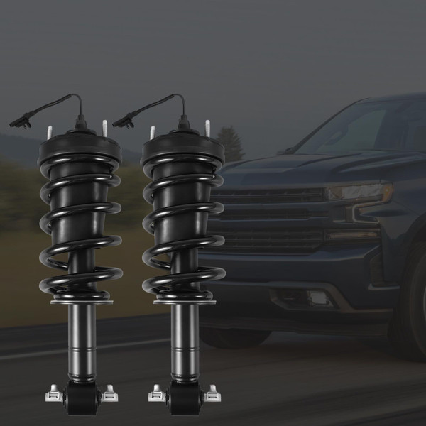 US GARVEE Front Shock Strut Absorber Sensor Compatible for 15-21 Silverado Sierra Avalanche Suburba K484-PAU_0IAM3S7F_US