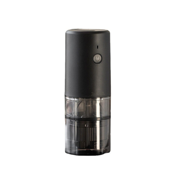 Portable Electric Grinder with Transparent Storage Bin USB Rechargeable Adjustable Coarseness Coffe K484-FQZDN_XNLWU6OX
