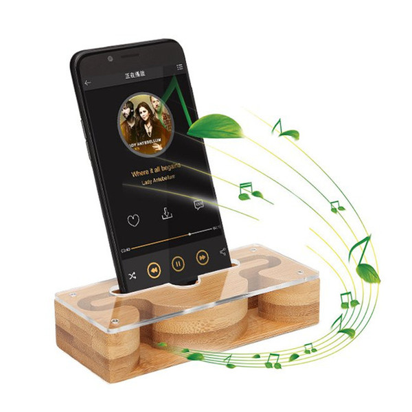 Acrylic mobile phone amplifier base Q119-CJSJSJSJ01216