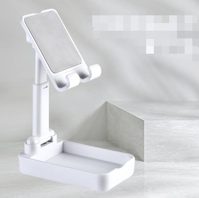 Color: White, style: A - Tablet PC Mobile Phone Stand Desktop Lazy Foldable Telescopic Lifting Q119-CJSJ115939305EV