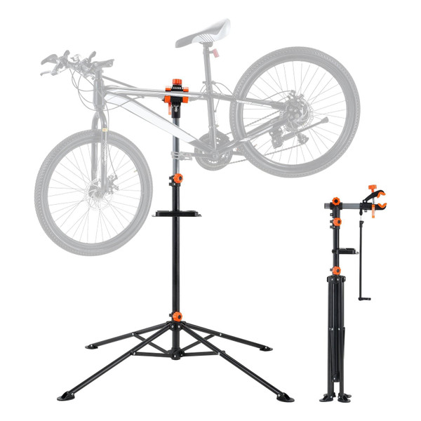 Bike Repair Stand, 80 lbs Heavy-duty Steel Bicycle Repair Stand, Adjustable Height Bike Maintenance E415-ZXCWXZJGZLDSC784IV0