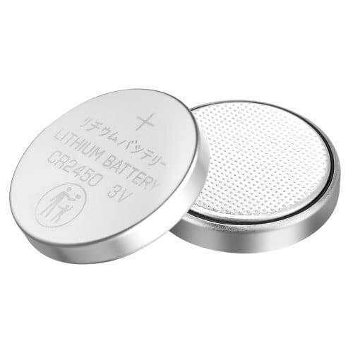 CR2450 Lithium Battery, 20 Count (Pack of 4) Lithium Coin Battery, Non-Mercury and Anti-Swallow Des E415-NKDCCR2450208LXSS001V9