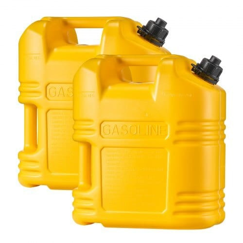 Fuel Container, 5 Gallon, Gas Tank with Spout & Clear Scale, 15 L/min Max Flow Rate, Secure & Leak- E415-SLBXSYXJYK2J5UBBB001V0
