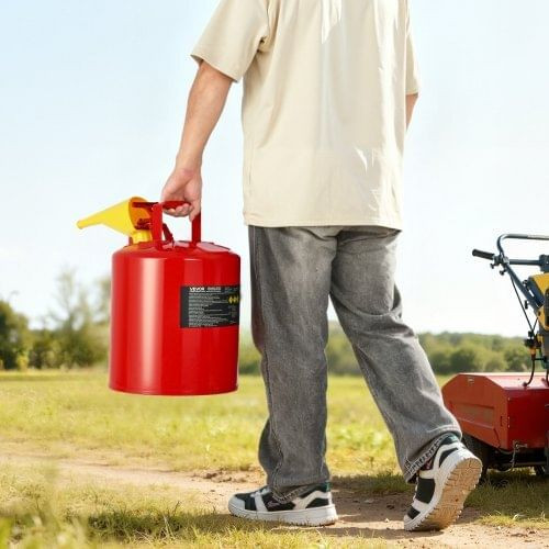 Safety Gas Can, 5 Gallon Type I Red Safety Can for Gasoline with Stainless Steel Flame Arrester, Se E415-IXAQGHSJS5JL94ZJ9001V0