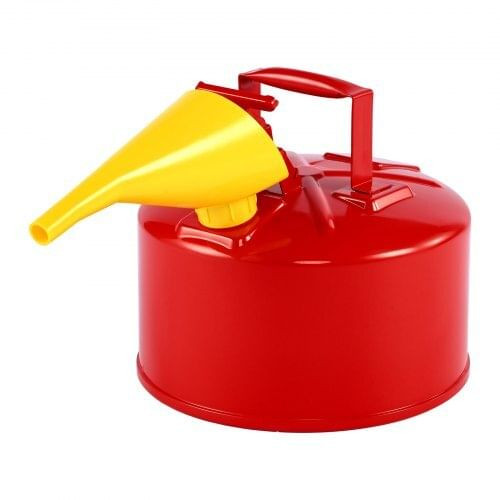 Safety Gas Can, 2.5 Gallon Type I Red Safety Can for Gasoline with Stainless Steel Flame Arrester,  E415-IXAQGHSJS25J0FRGJ001V0