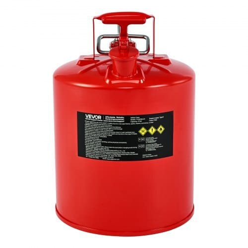 Safety Gas Can, 5 Gallon Type II Red Safety Can for Gasoline with Stainless Steel Flame Arrester, S E415-IIXAQGHSJS5J6X3JB001V0