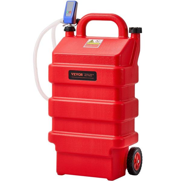 Fuel Caddy, 16 Gallon, Portable Fuel Tank with 12V DC 2.5 GPM Electric Fuel Transfer Pump, 4 ft Del E415-SLJYCDDBCYQYD32IY001V9