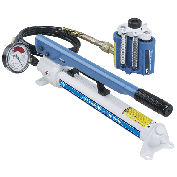 OTC 17-1/2 Ton Hydraulic Power Twin Ram and Pump Set T398-OTC4180