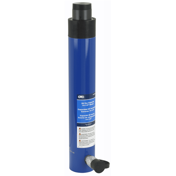 OTC Hydraulic Single Acting Cylinder, 25 Ton T398-OTC4107A