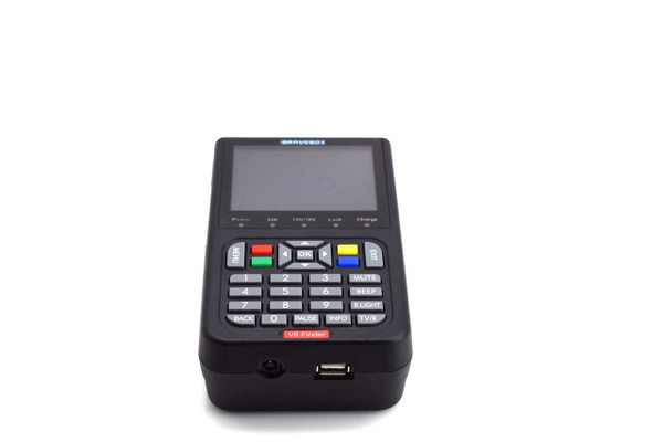 iBRAVEBOX V8 Finer HD DVB-S2 Satellite Finder MPEG-2 MPEG-4 Better Finder Meter yellow K484-PEL_06F5CCYX