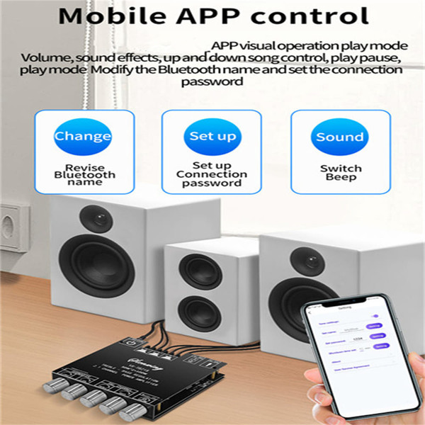 Ys-tb21s 2.1-channel Bluetooth Audio Amplifier Board Module Subwoofer Midrange Treble Adjustable Bl K484-PEL_0OMJVQOV