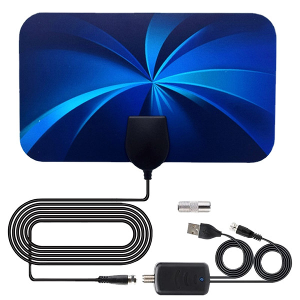 Dvb-t2 Digital Antenna 3600 Miles Indoor 4K Tv Ground Signal Receiving Antenna Hd Vhf Uhf with Ampl K484-PEL_0NM7M3R8