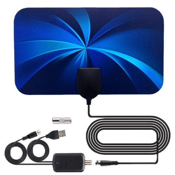 Dvb-t2 Digital Antenna 3600 Miles Indoor 4K Tv Ground Signal Receiving Antenna Hd Vhf Uhf with Ampl K484-PEL_0NM7M3R8