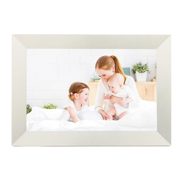 10.1 inch Digital Photo Frame 16GB Memory Frameo System Smart Wifi Touch-screen Cloud Frame White K484-PEL_0M85EHPK