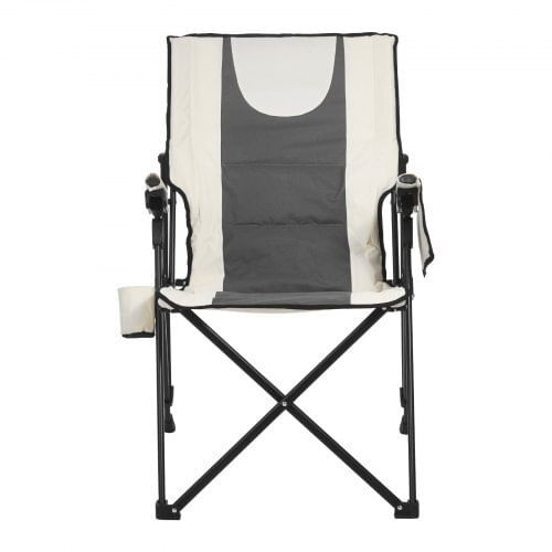 Folding Camping Chair, 3 Reclining Positions, Outdoor High Back Camping Chair, 260lbs Weight Capaci E415-PTTYGBTYRDXHFQV64002V0