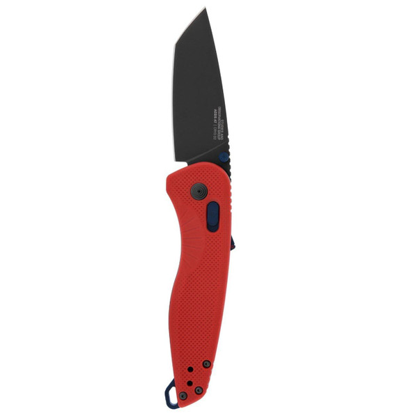 SOG Aegis AT Tanto 3.13" Folding Pocket Knife (Rescue Red & Indigo) M119-11410841