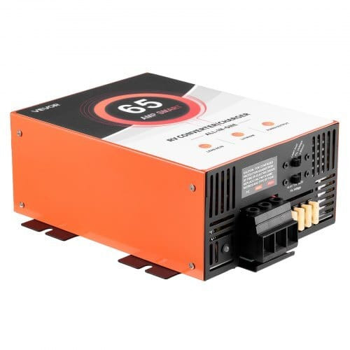 RV Power Converter, 65 Amp, 110V AC to 12V DC RV Converter Battery Charger, Multi Stage Smart Charg E415-FCZLQTMS65AQH0QJG001V1