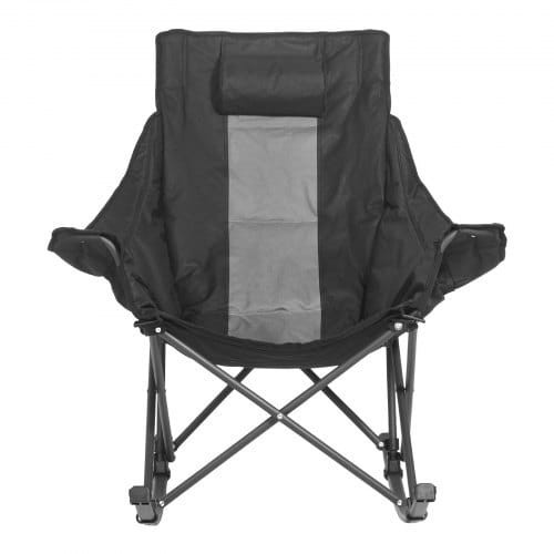 Rocking Camping Chair, Portable Folding Rocker, Heavy-Duty Lawn Chair Recliner with Cupholder & Poc E415-PTTYYBTYRDXHYKXNB002V0