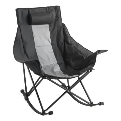 Rocking Camping Chair, Portable Folding Rocker, Heavy-Duty Lawn Chair Recliner with Cupholder & Poc E415-PTTYYBTYRDXHYKXNB002V0