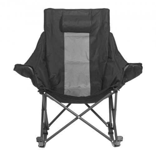 Rocking Camping Chair, Portable Folding Rocker, Heavy-Duty Lawn Chair Recliner with Cupholder & Poc E415-PTTYYBTYRDXHYKXNB002V0