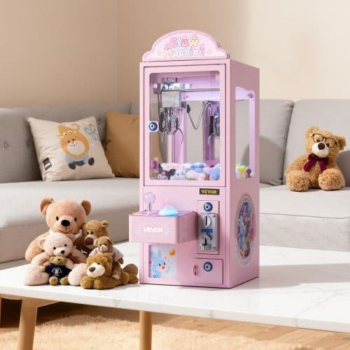 Claw Crane Machine, Medium-Sized Arcade Game Machine with Light & Sound, Adjustable Steel Claws, Pr E415-ZXWWJFSZXZJK3BE9P001V1