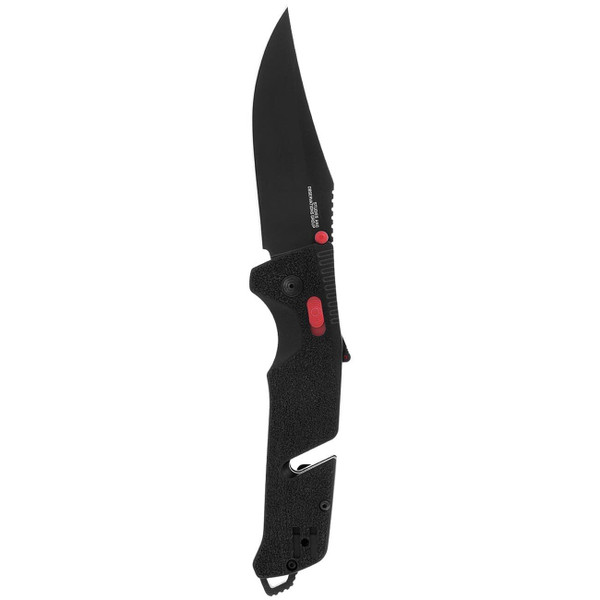 SOG Trident AT 3.7" Folding Pocket Knife (Black & Red) M119-11120141